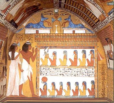 Egypt: The Tomb of Sennedjem Worshiping Gods