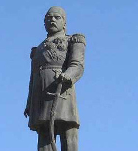 Statue of Khedive  Ismail in Alexandria