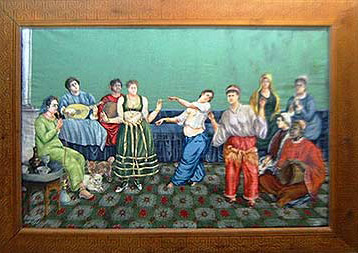 Folk Dancing by Mohamed Raief