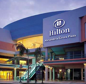 The Beautiful  Hilton Alexandria Green Plaza