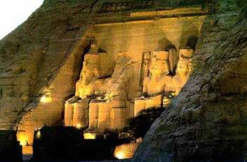 Abu Simbel in  the very southern part of Egypt is one of its most famous Temples