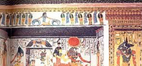 The paintings extant in the beautiful tomb of Nefertari are excellent examples of the symbolic and practical uses of color. 