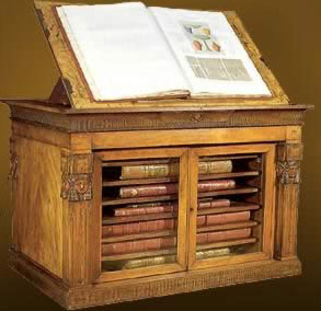 Charles Morel, cabinet designed to hold the volumes of the Descrition de l'Egypte, 1813-36