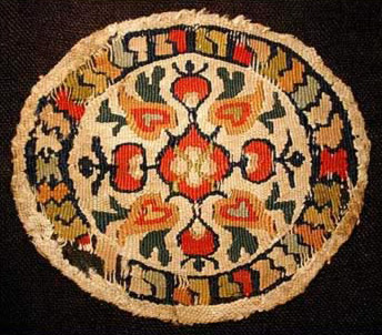 A Coptic Roundel dating between the 6th and 8th century AD