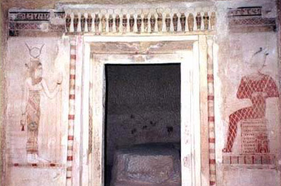 Entrance to the Tomb of Mesu-Isis