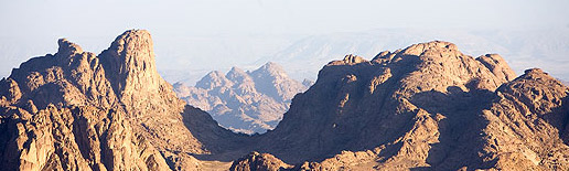 While it can get crowded  on Mount Sinai, most people are very reverent. They are the faithful