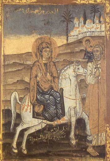 Icon of the Flight of the Holy Family