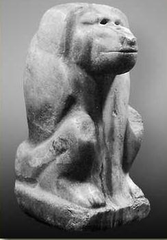 The "Great White", an early baboon god from the Late predynastic Period