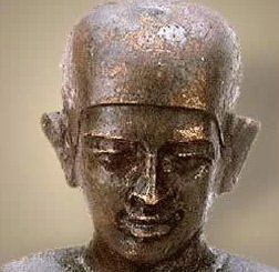 If Egypt had early scientists, than certainly Imhotep was one of them, in his capacity as doctor, architect and high priest. It was he who is credited with building Egypt's first pyramid