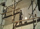 Workmen on Scaffolding
