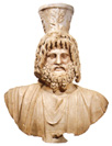 Marble Bust of Sarapis