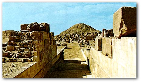 The Causeway of Unas in Egypt